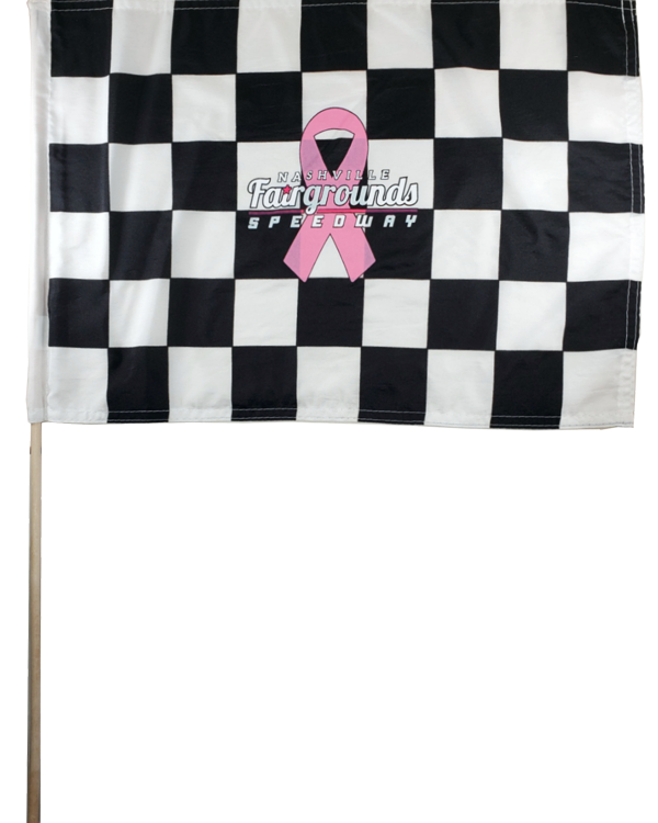 checkered flag banner template