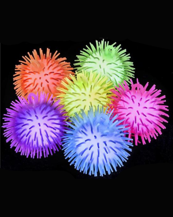 Light Up Puffer Balls 5″ – Race Track Wholesale