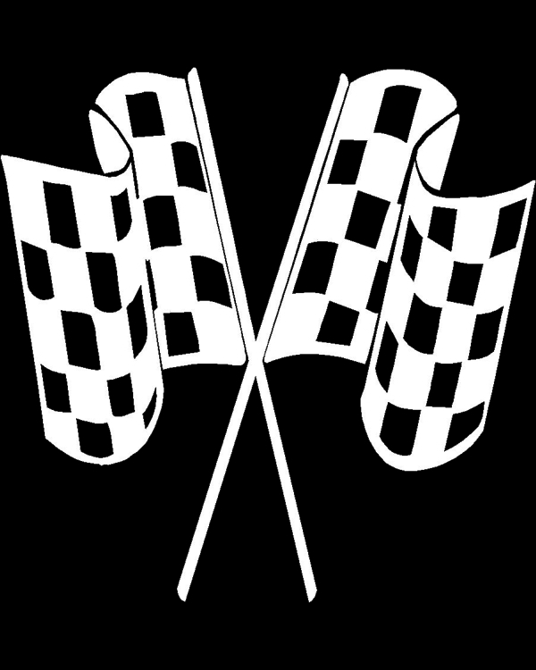 download racing flag decal