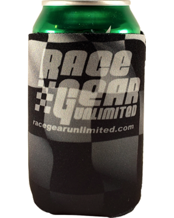 Can Cooler w/Checkered Flag 16oz. – Race Track Wholesale